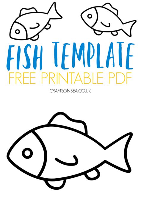 Fish Template (Free Printables) .